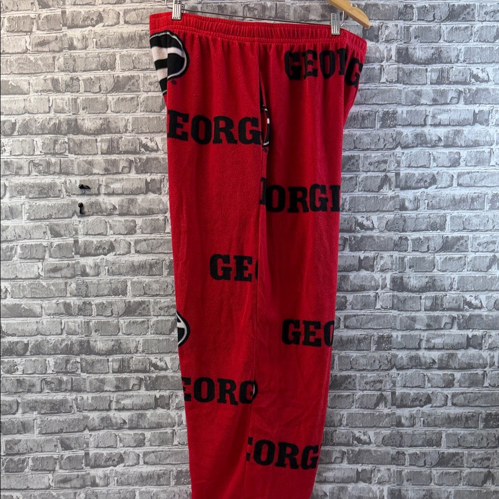 Red Georgia Bulldogs‎ Pajama Pants